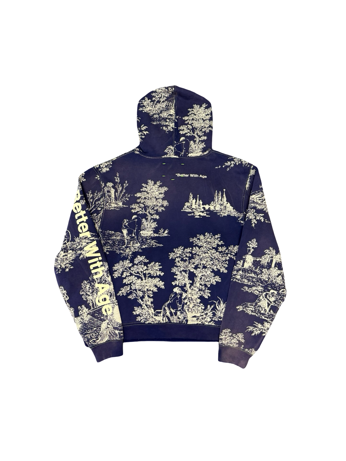 Better With Age Teresa Hoodie Navy/White