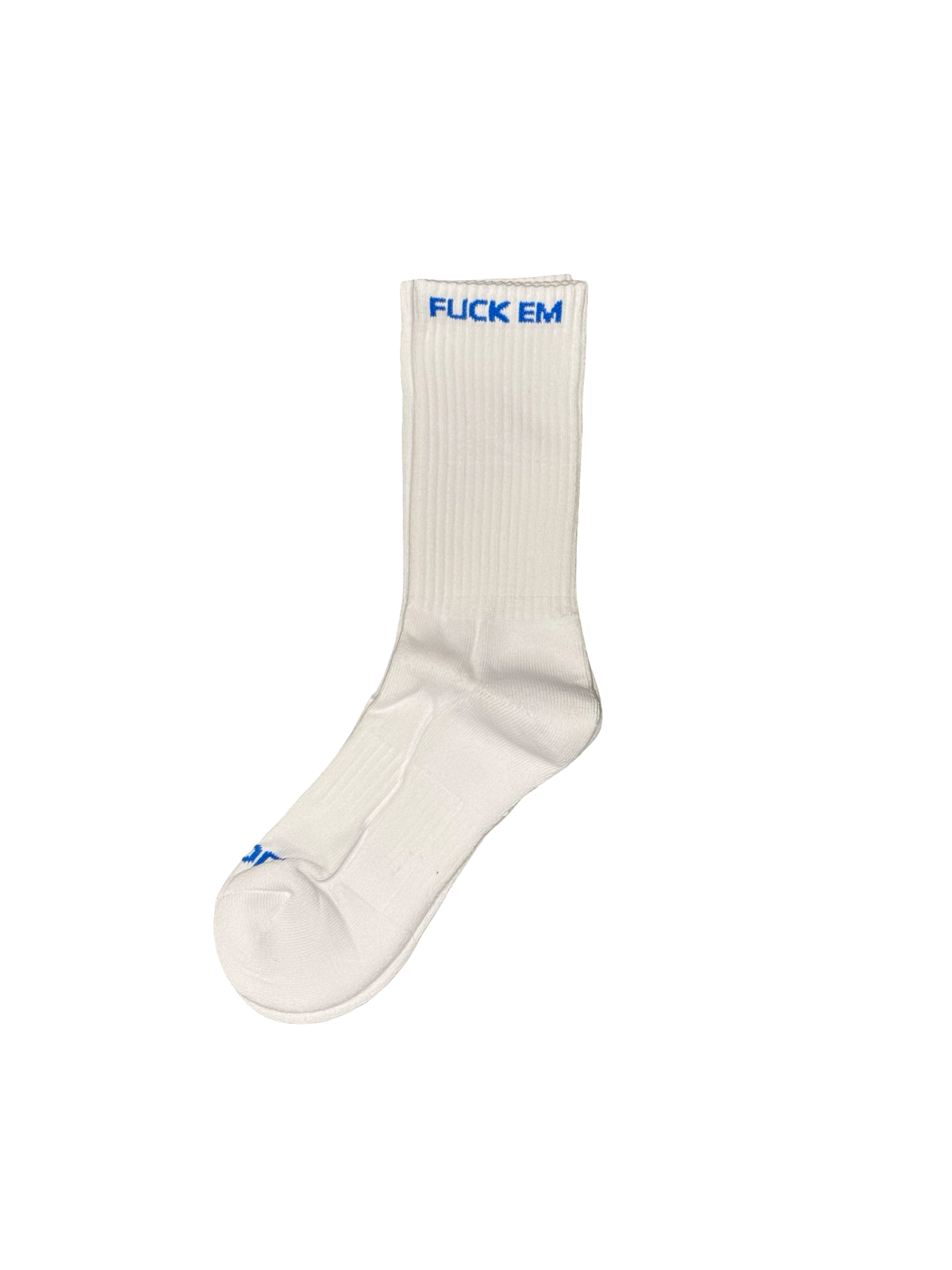 Logo Socks (White/Blue)
