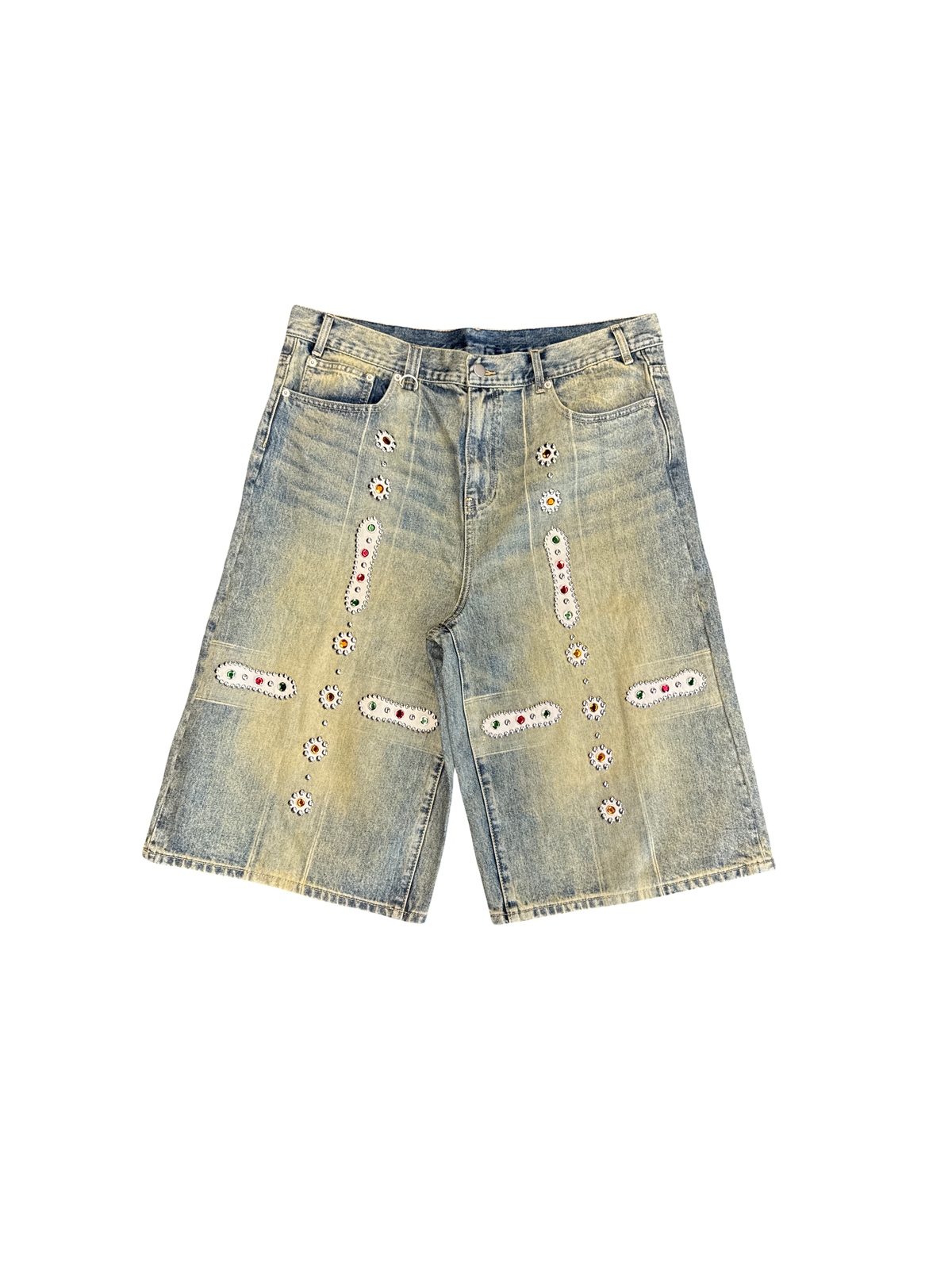 Bravest Studded Shorts Blue