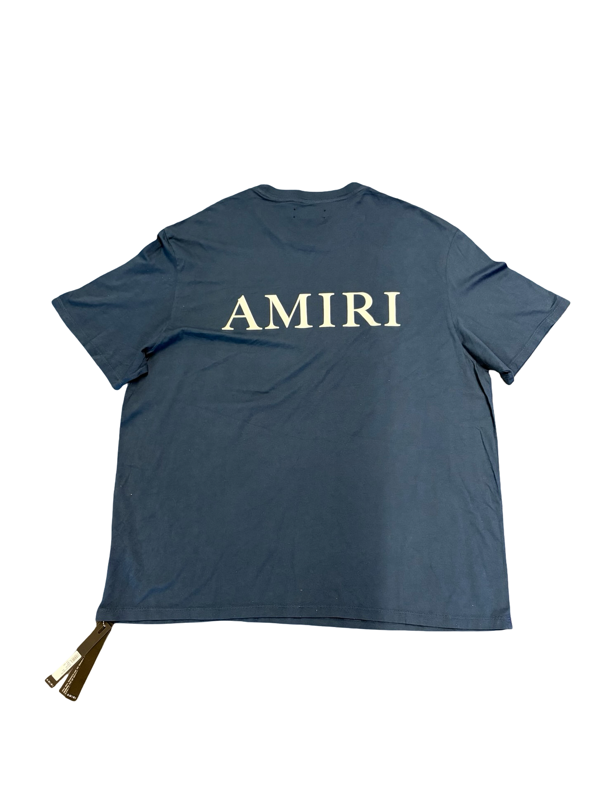 Amiri Puff Logo Tee Navy