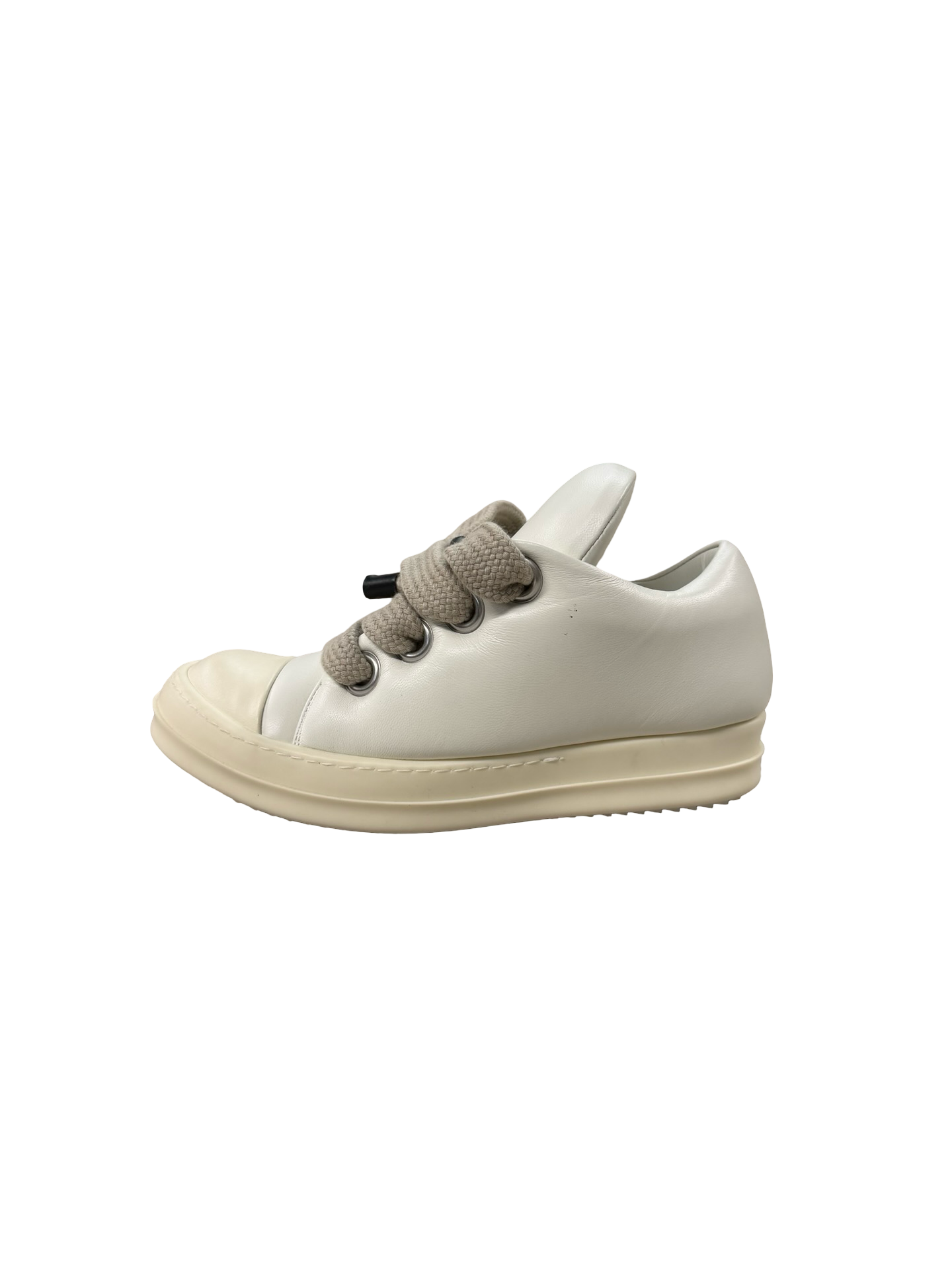 Rick Owens Jumbo Lace Low Top White/Milk