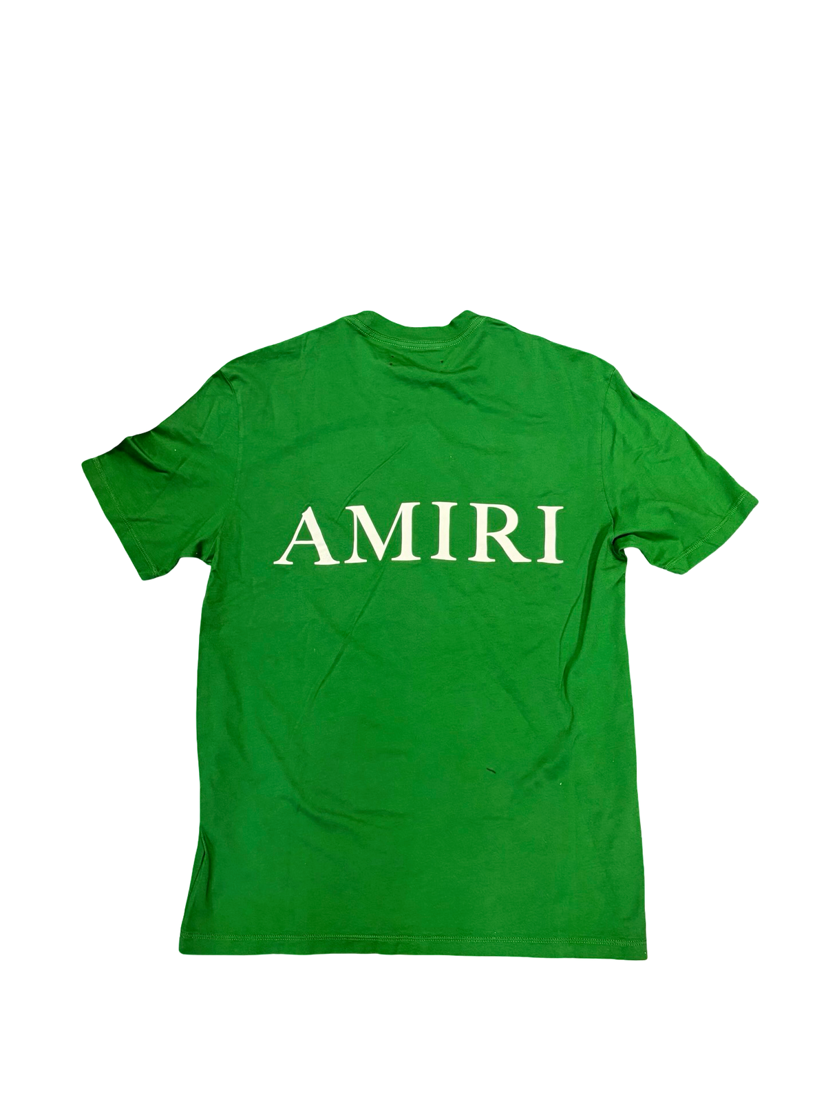 Amiri Puff Logo Tee Green