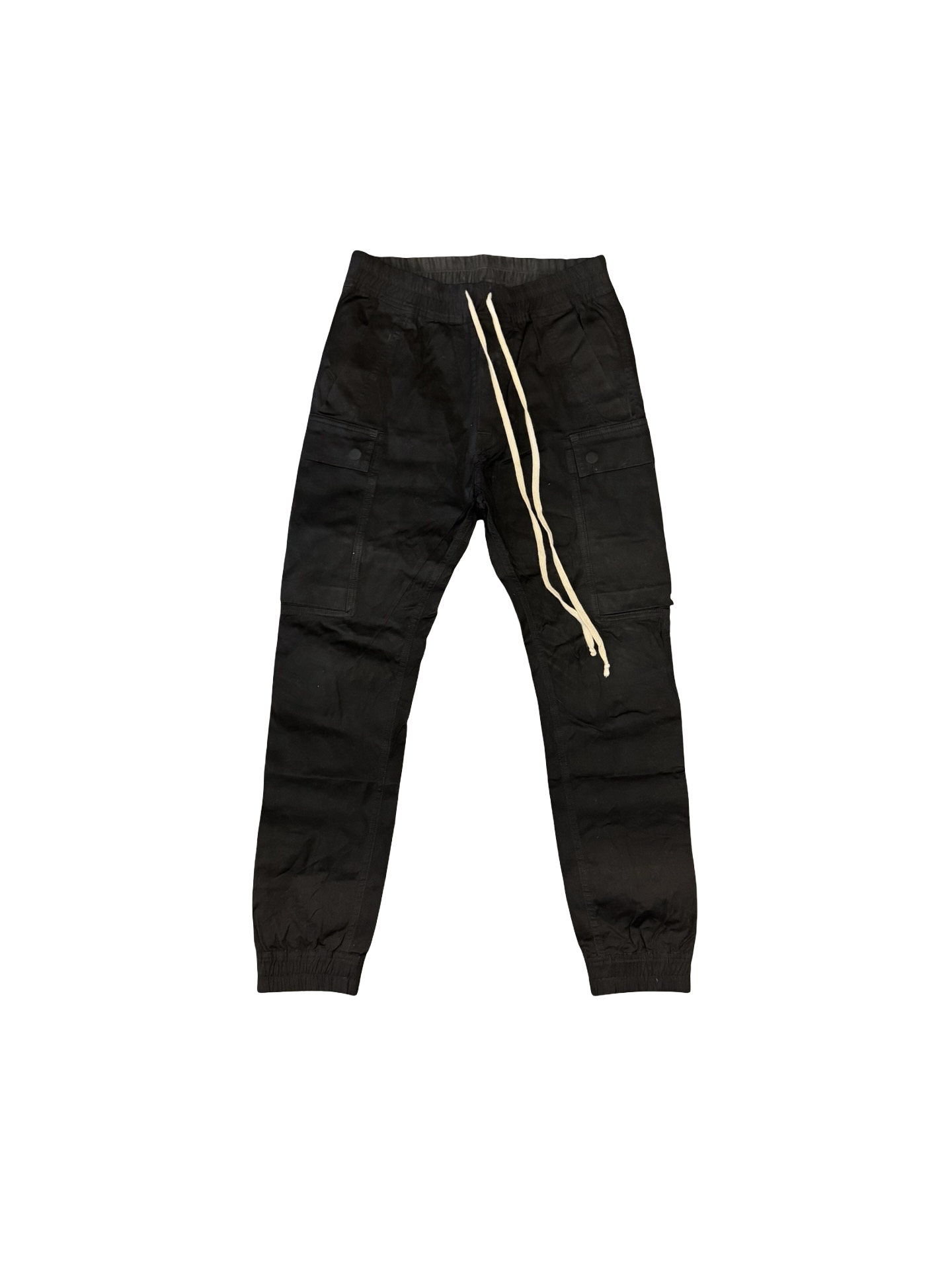 Nylon Cargo Jogger (Black)