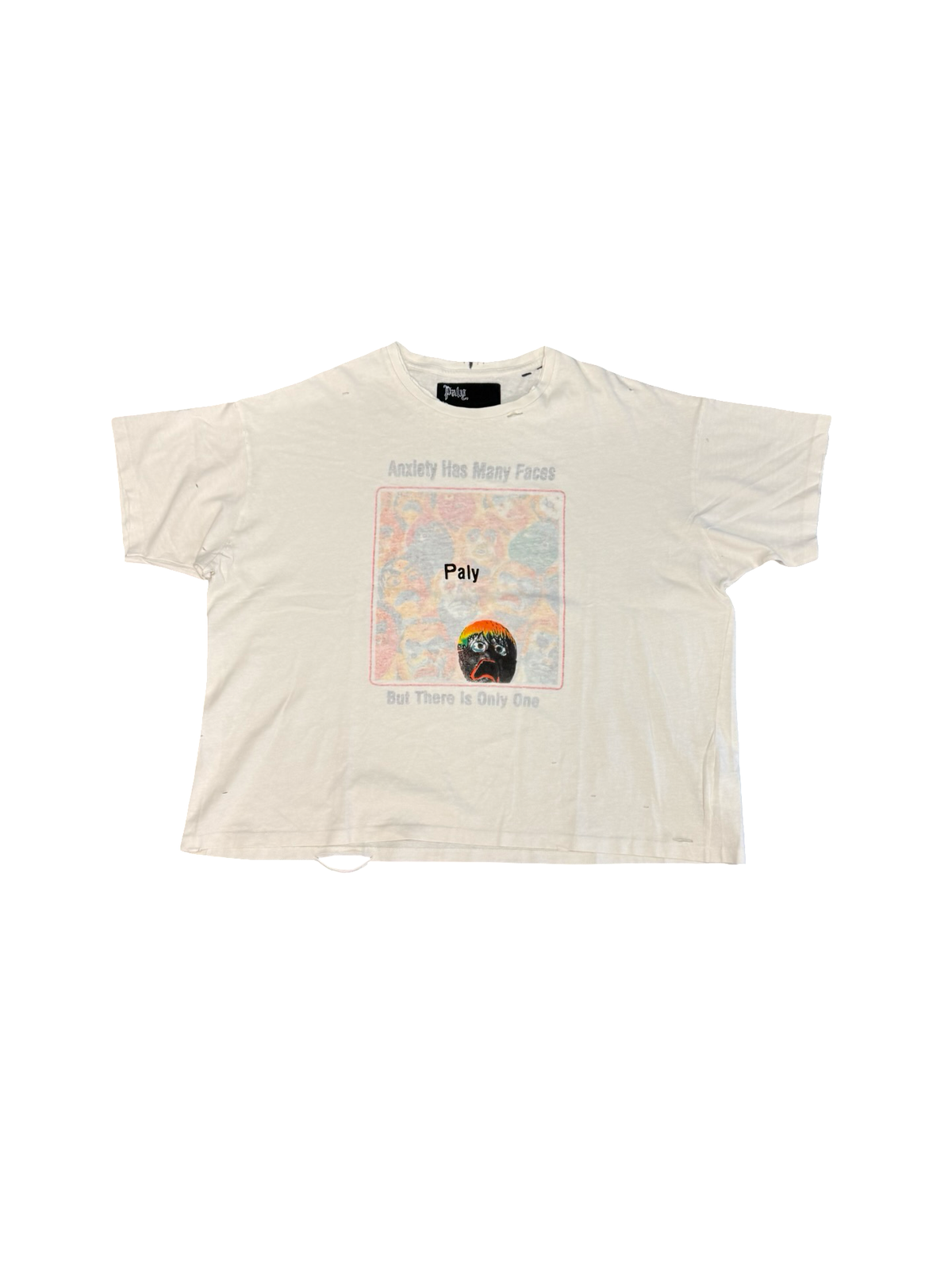 Anxiety Tee (Cream/Multi)