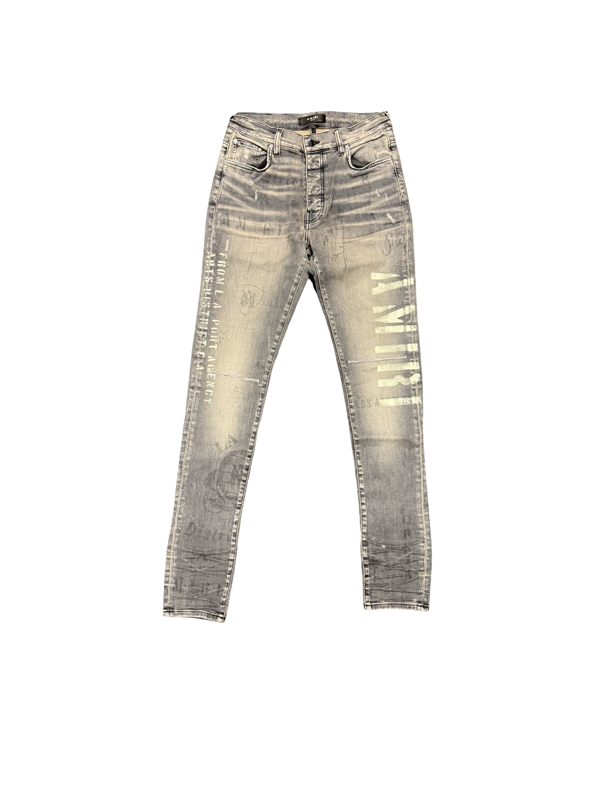 Military Stencil Jean (Grey)