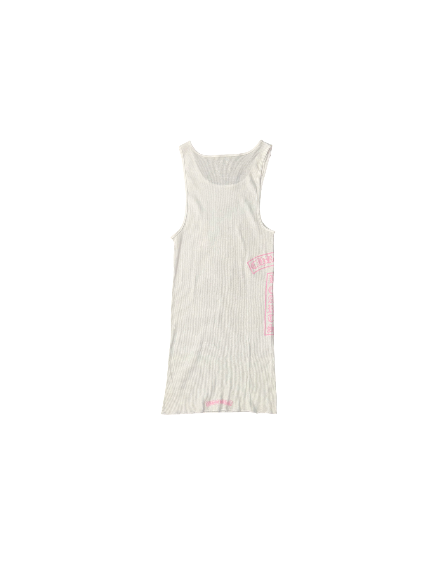 T-Bar Tank Top (White/Pink)