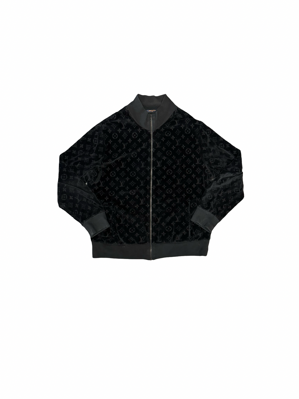 Monogram Velour Jacket (Black)