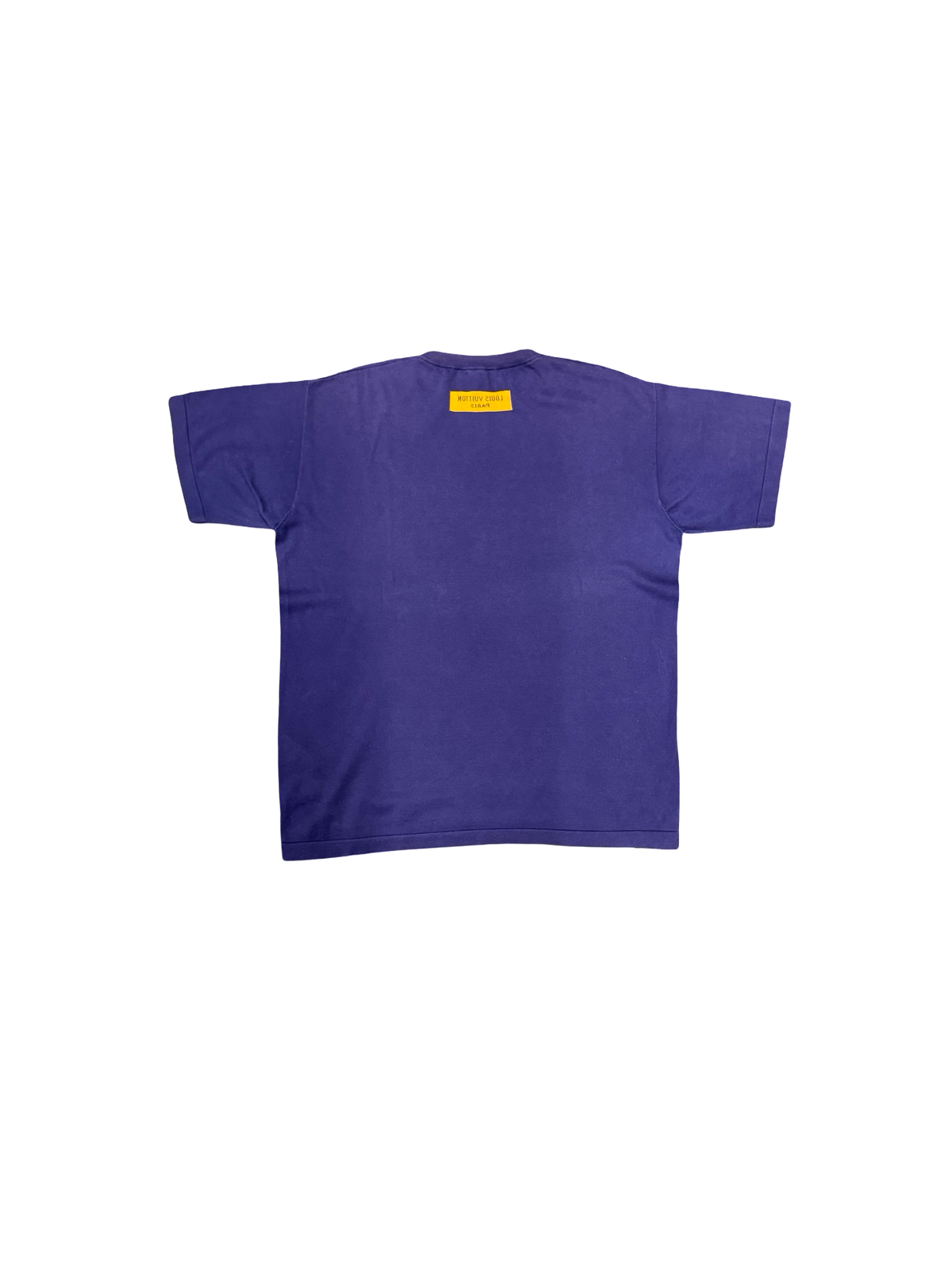 Cursive Logo Tee (Blue/White)