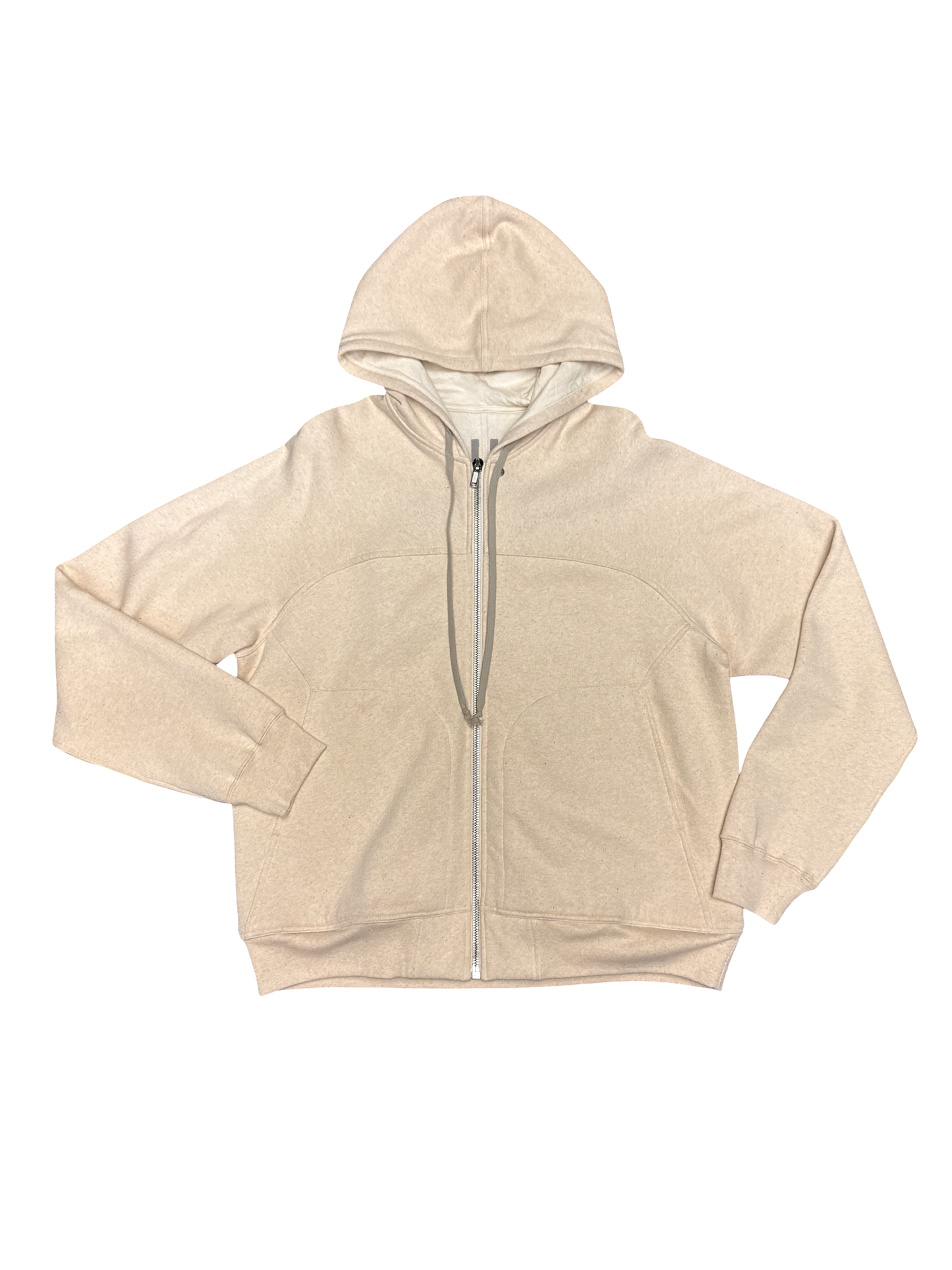 Rick Owens Zip Hoodie (Milk)