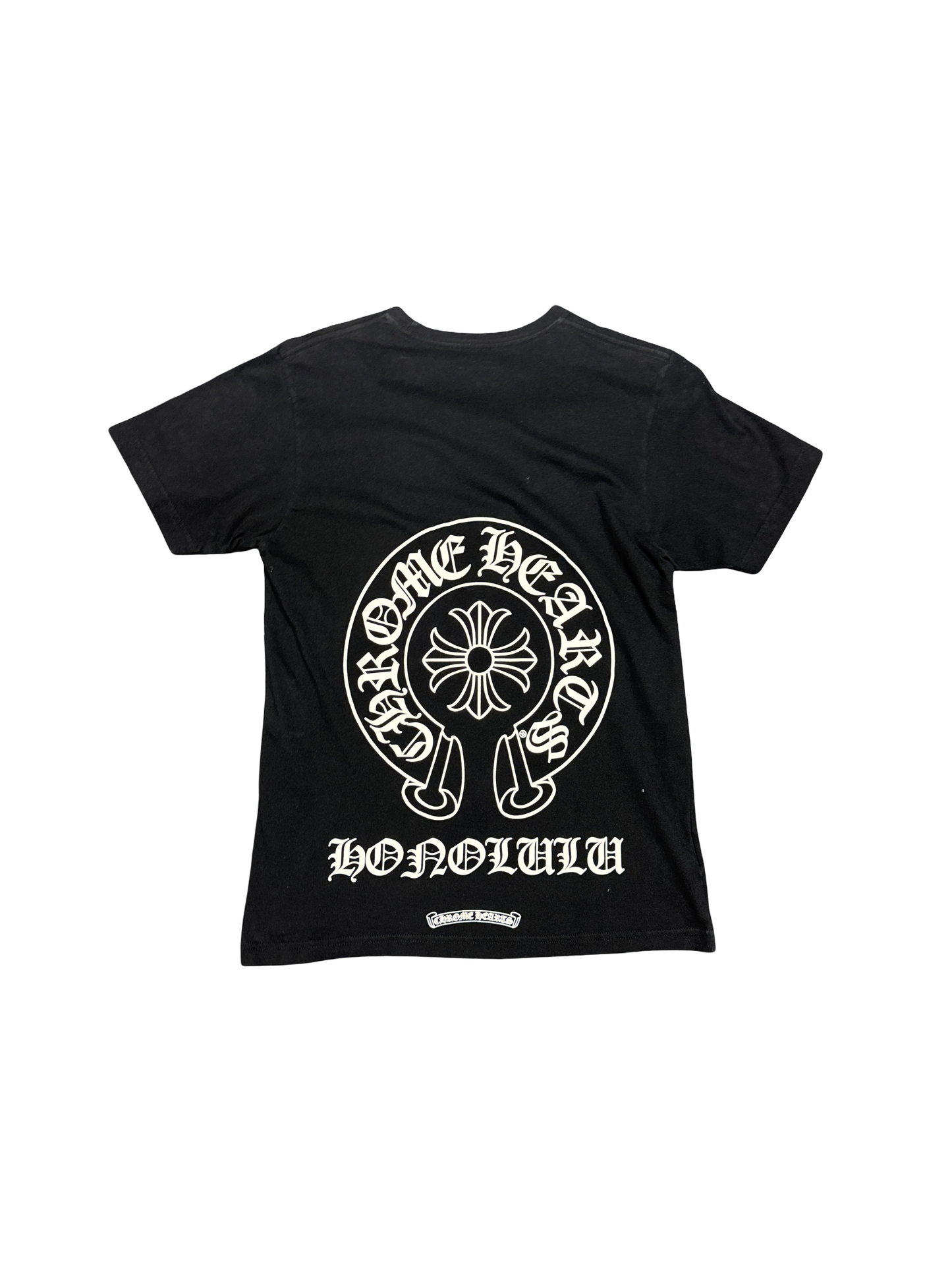 Chrome Hearts Honolulu Horseshoe Boutique Tee (Black/White)