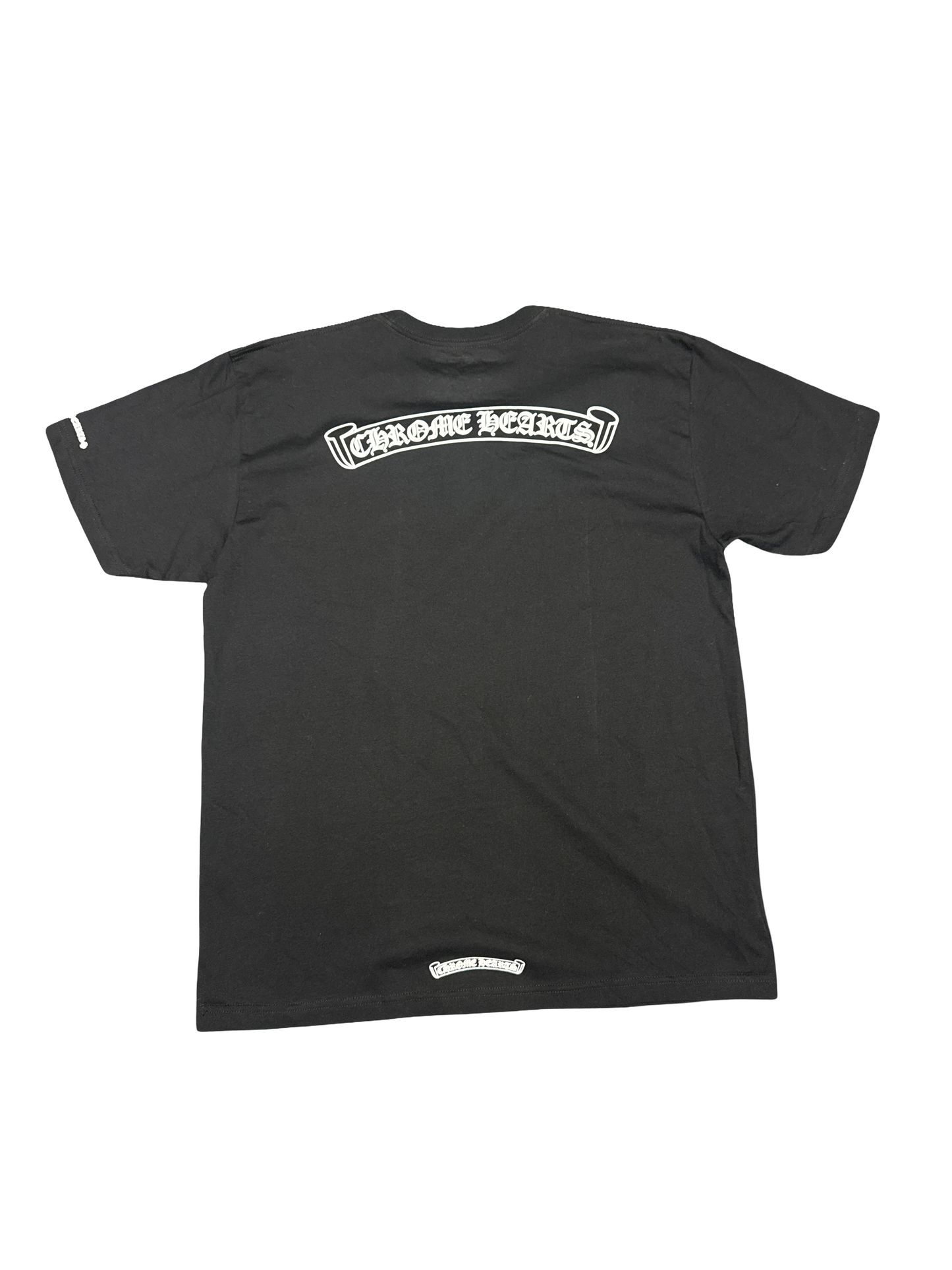 Chrome Hearts 2025 Classic Scroll Tee (White/Black)