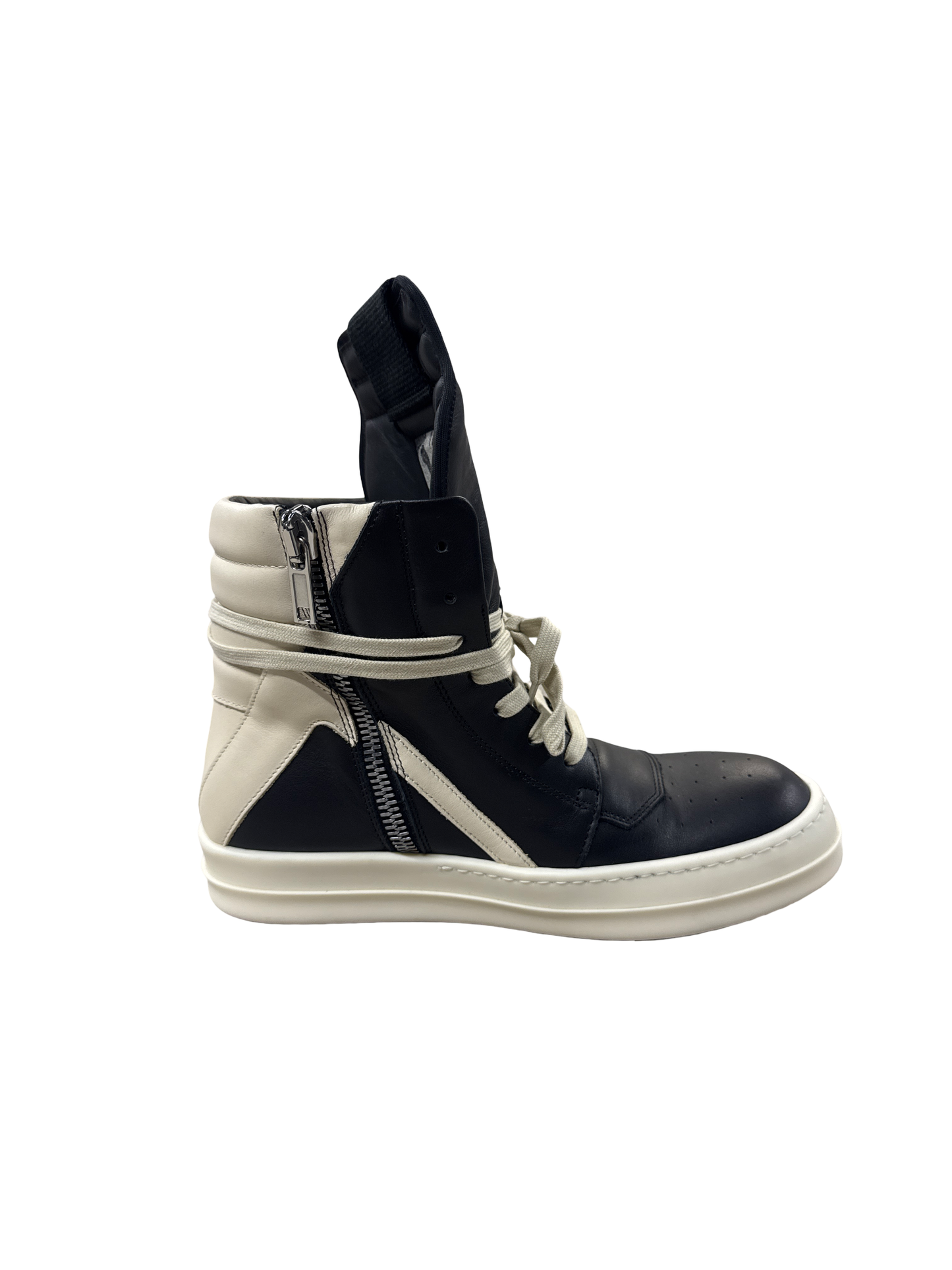 Rick Owens Geobasket (Black/Milk)