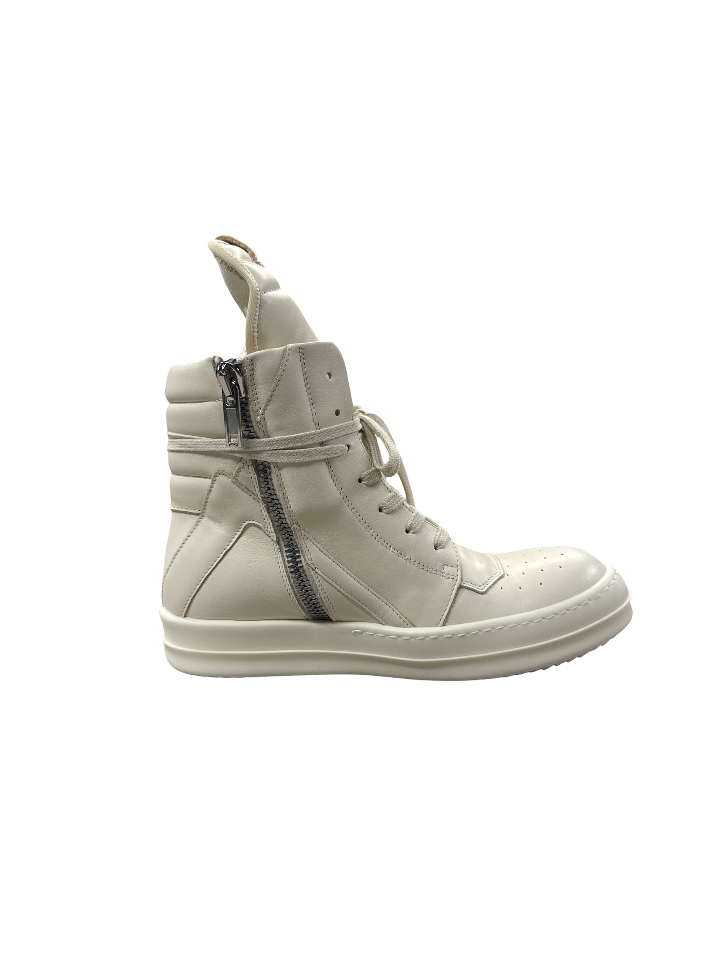 Rick Owens Womens Mainline Geobasket (Milk/Milk)