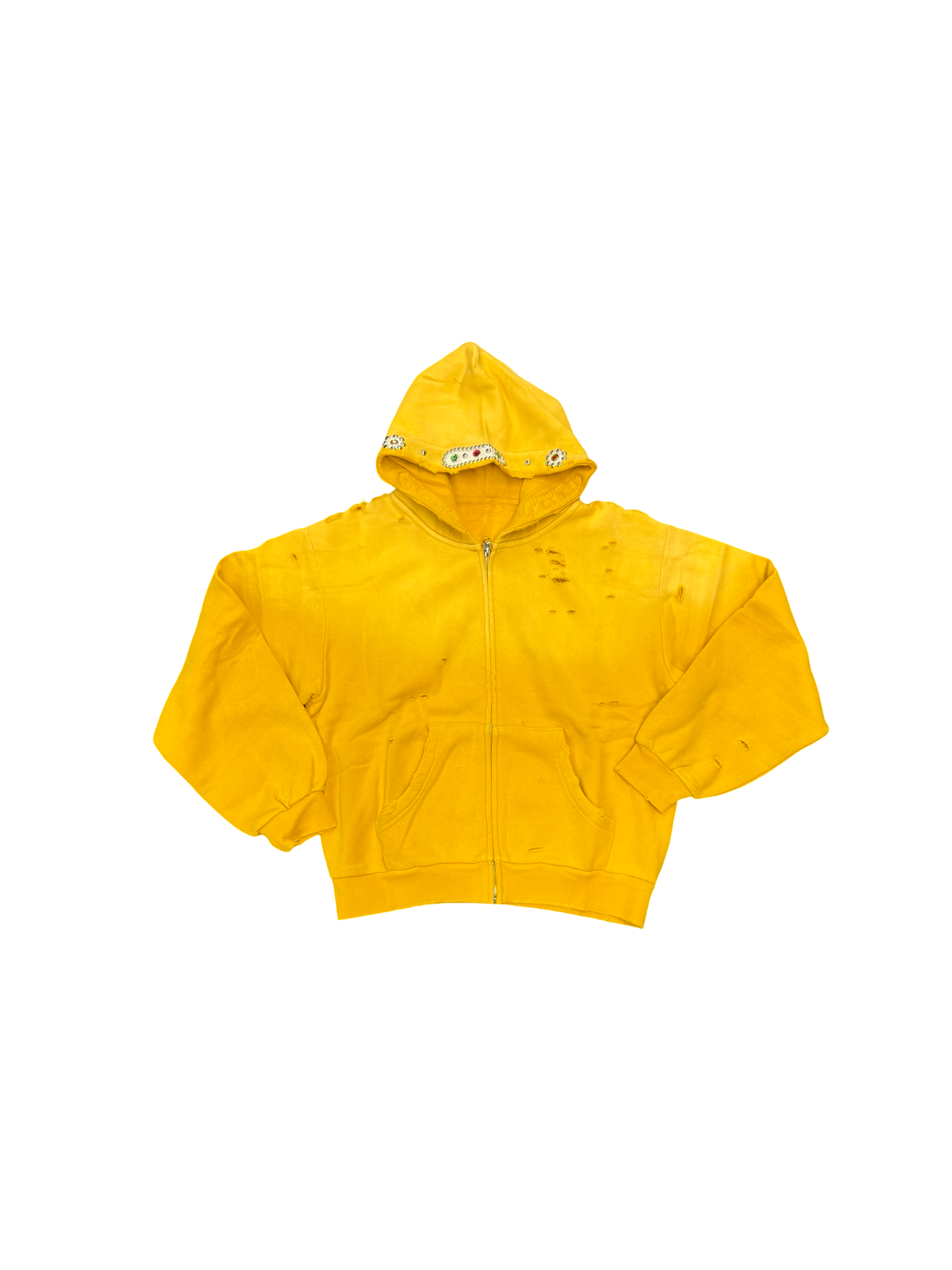 Patches Hoodie (Yellow)