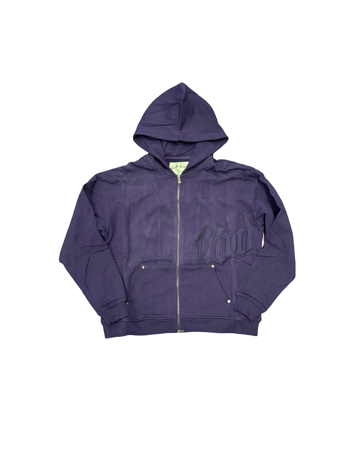 Logo Zip Hoodie (Navy)