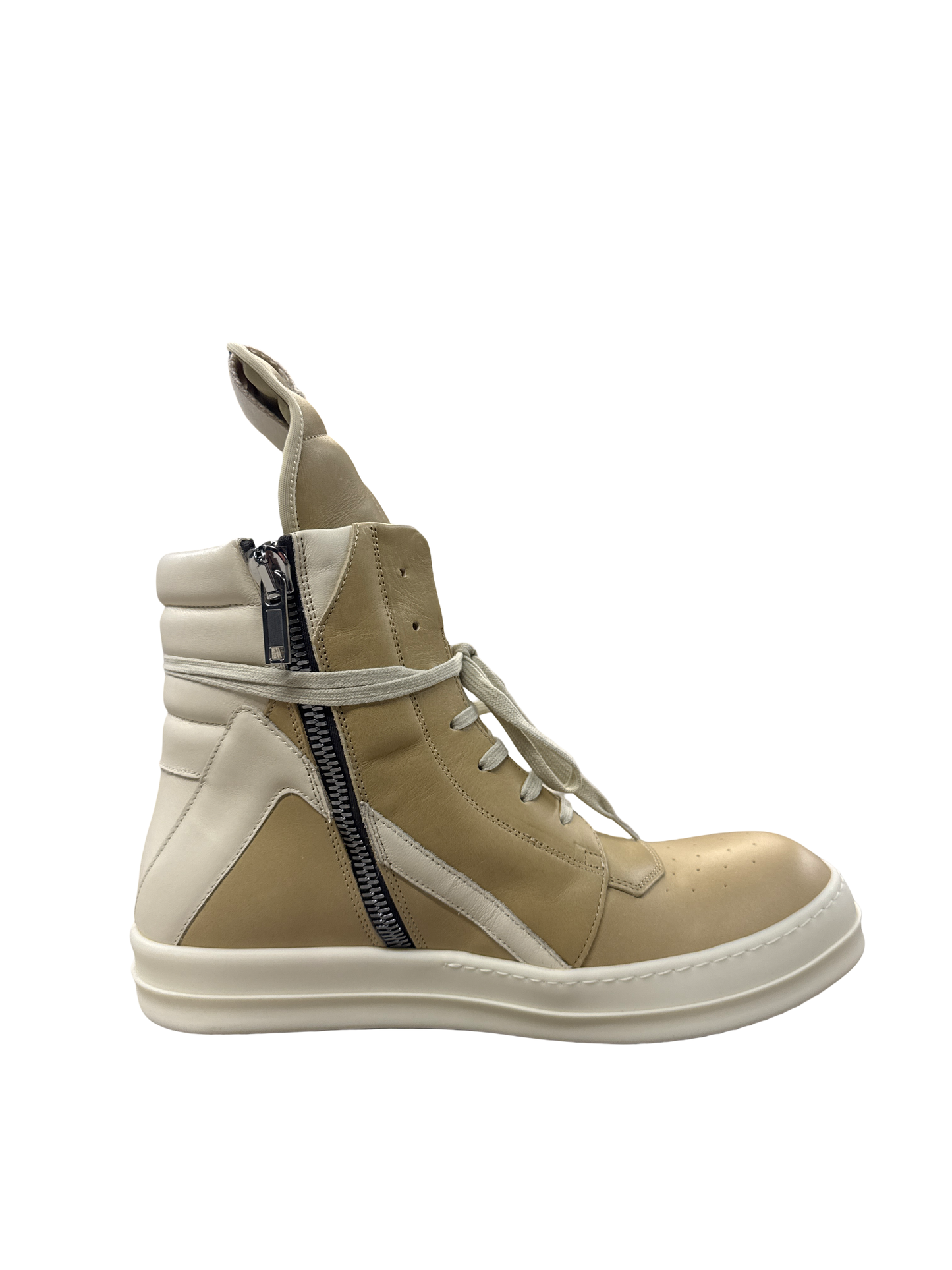 Rick Owens MENS Geobasket (Tan/Milk)