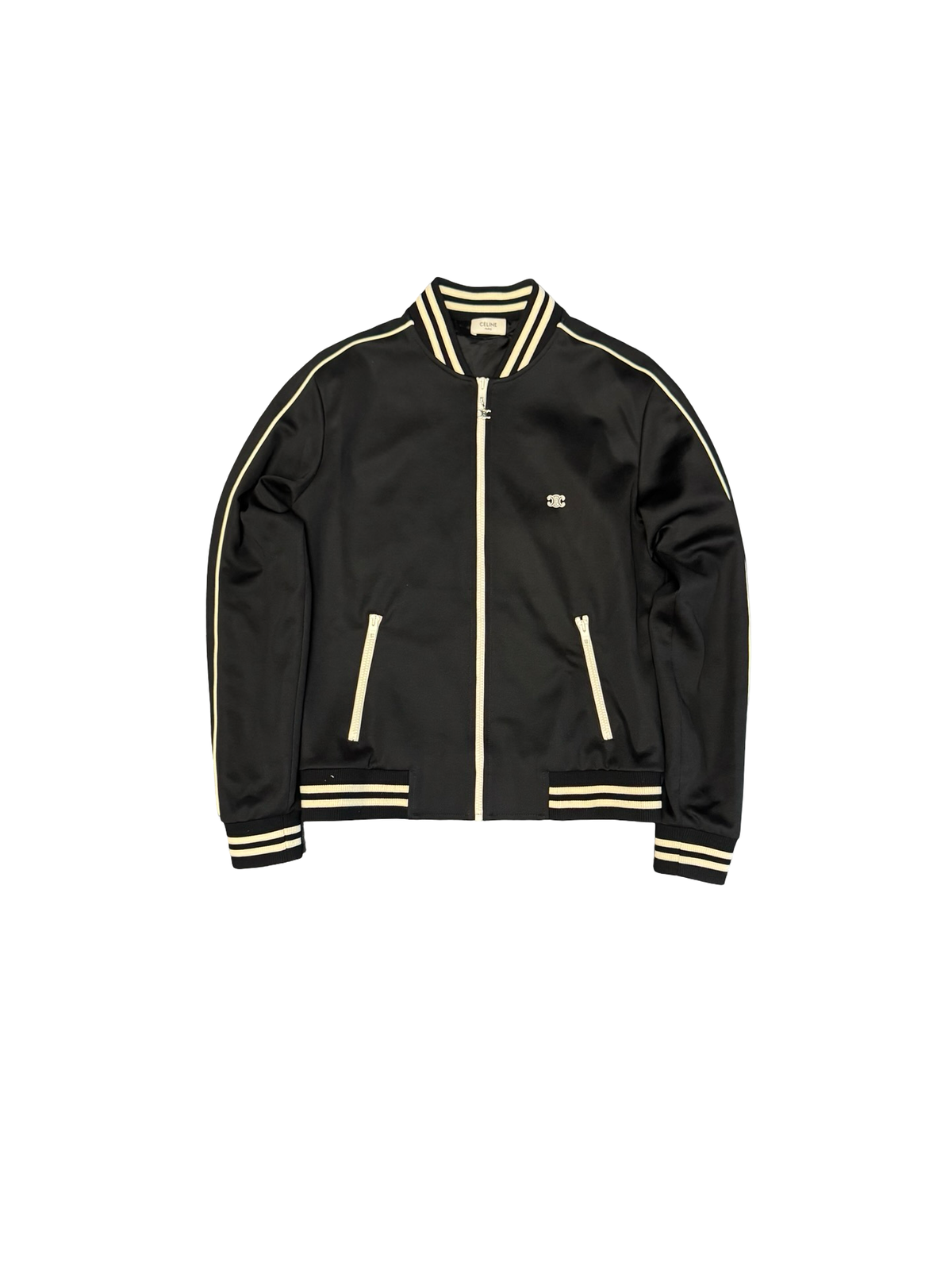 Track Jacket (Black/White)