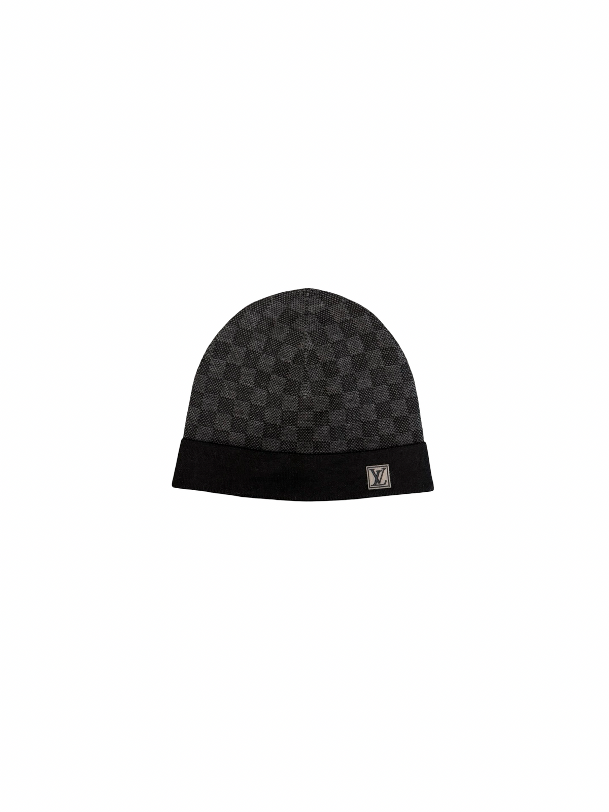 Damier Beanie (Black/Grey)