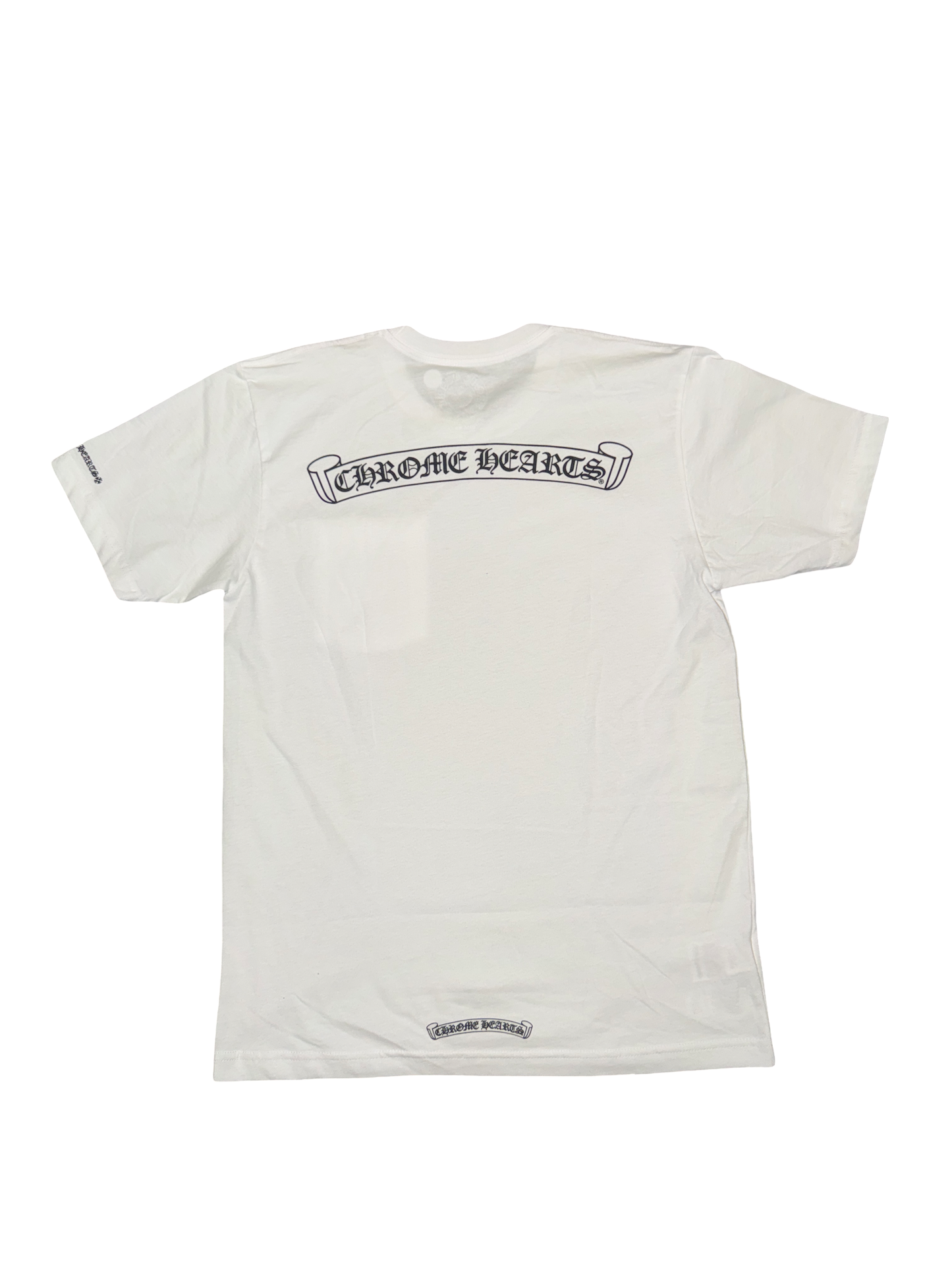 Chrome Hearts 2025 Classic Scroll Tee (Black/White)
