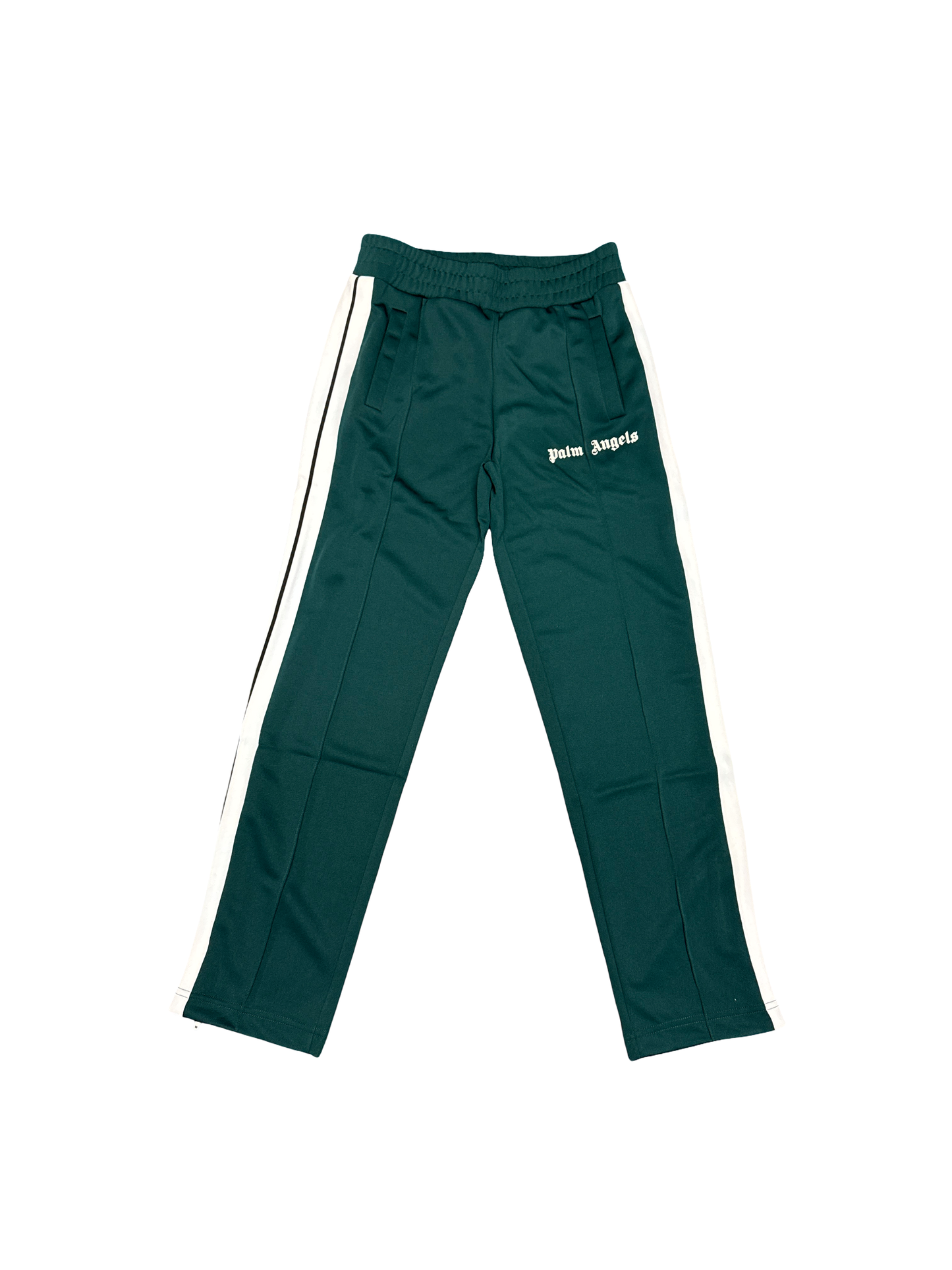 Palm Angels Track Pants (Green/White)