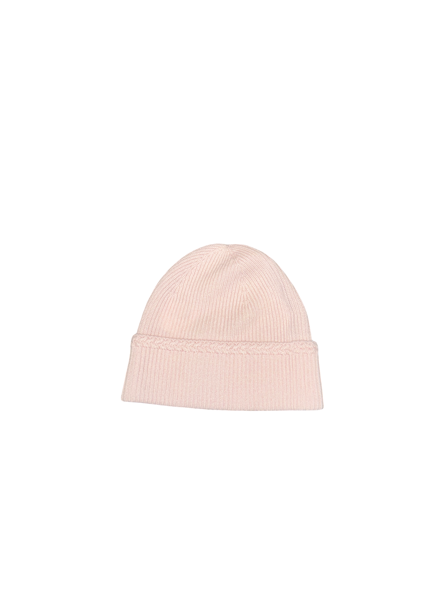 Chanel Beanie (Pastel Pink/Black)