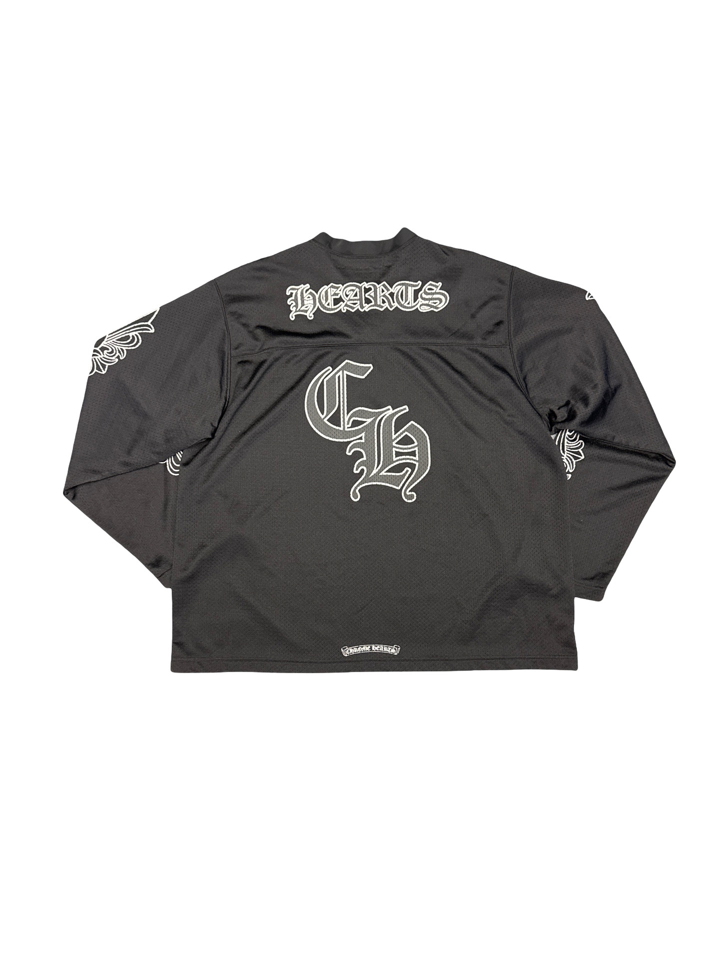 Chrome Hearts Mesh Jersey (Black/Silver
