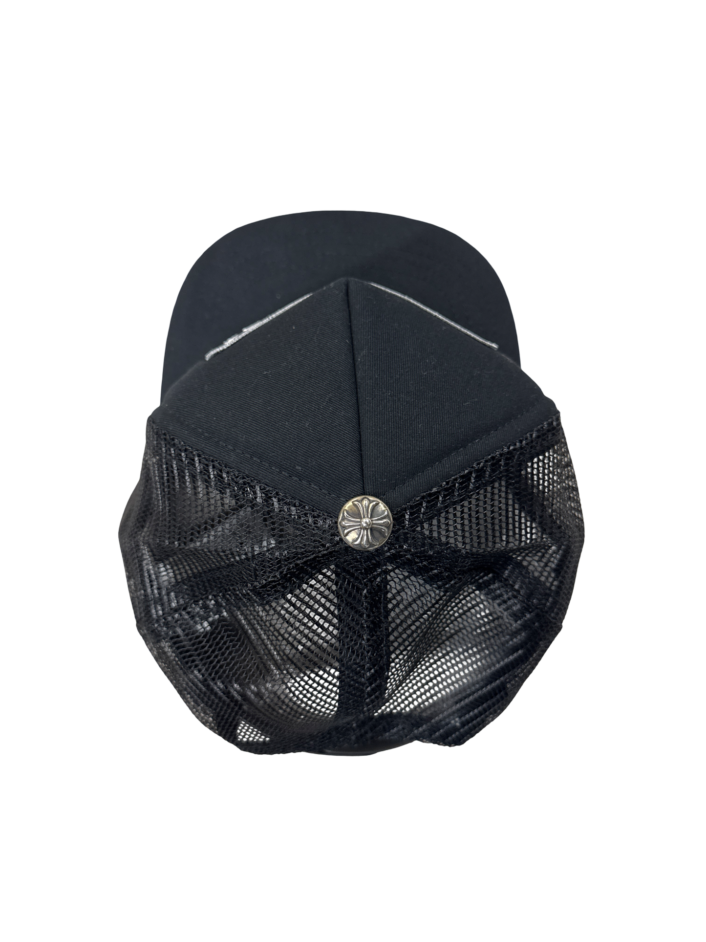 Chrome Hearts "Fuck" Trucker (Black/White)