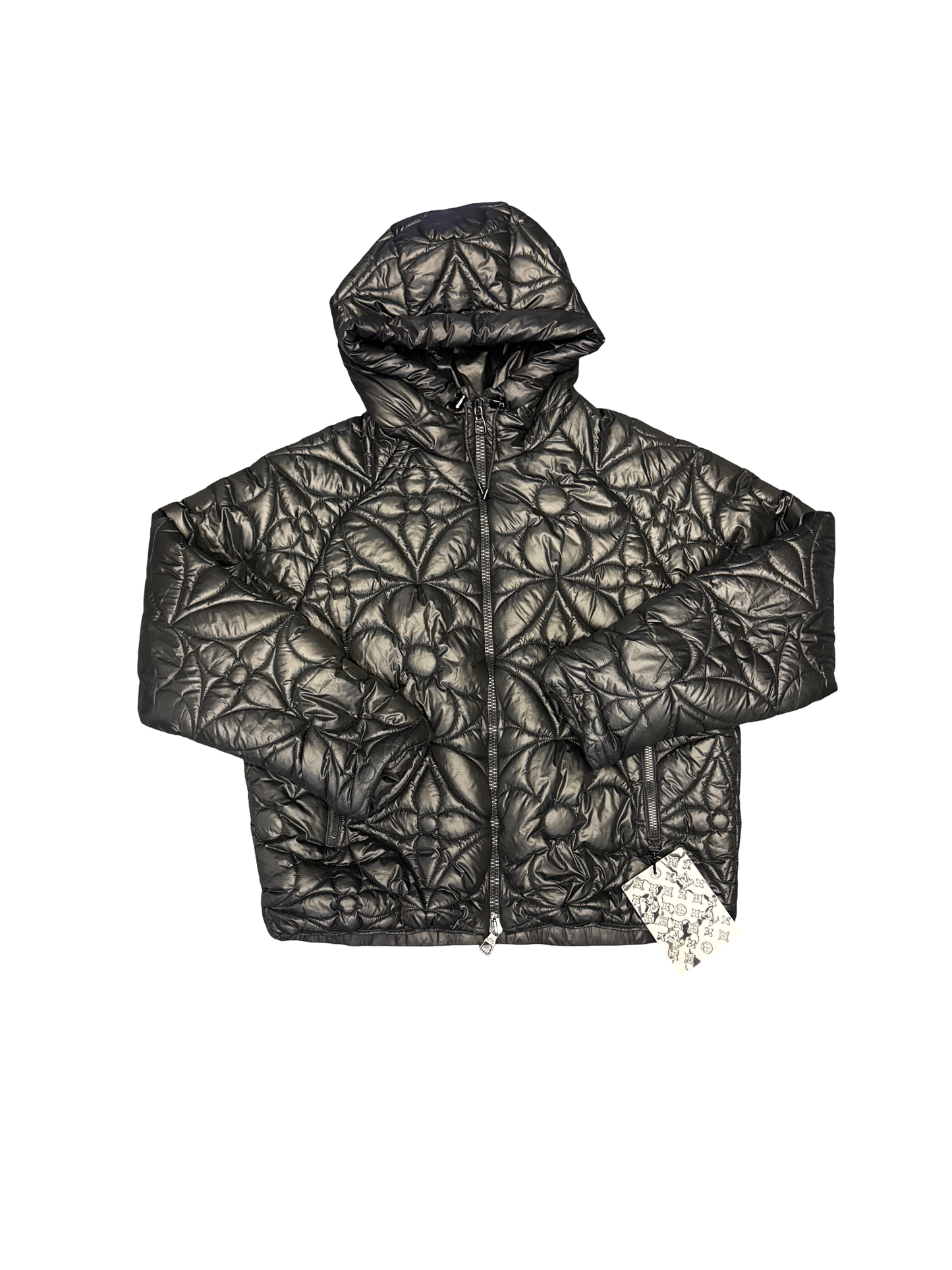 Louis Vuitton Big Monogram Puffer Jacket (Black/Black)
