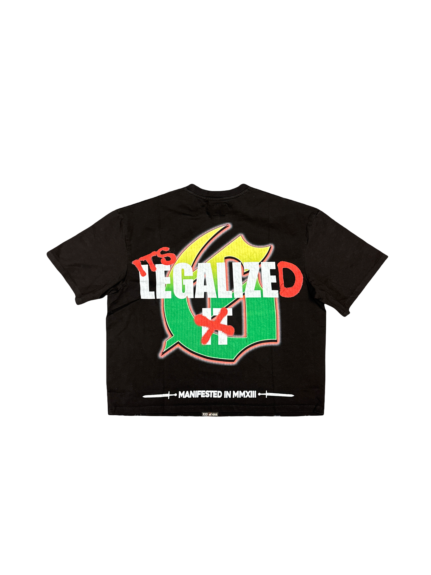 Godspeed "Legalized" Tee (Black/Multi)