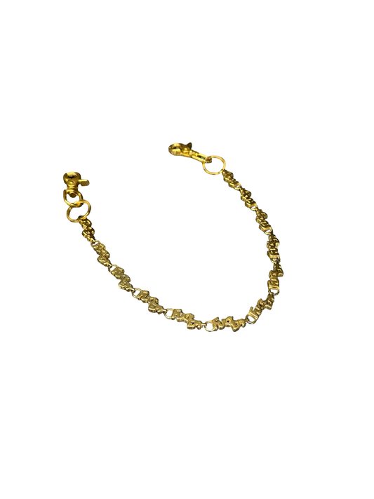 Logo Wallet Chain (Gold)