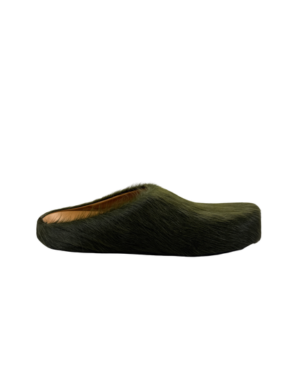 Marni Fussbet Olive Green