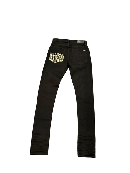 Amiri Cheetah Print MX1 (Black)