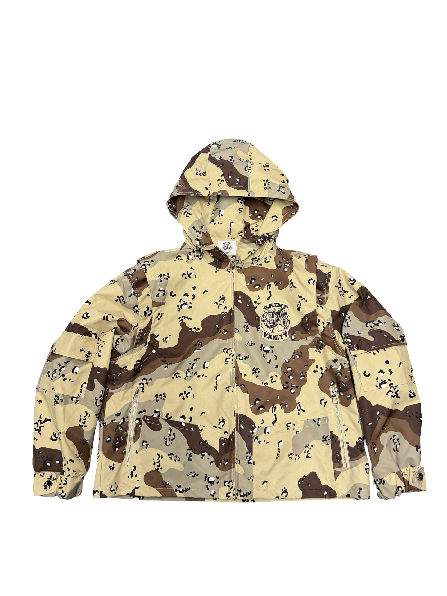 Saint Vanity Desert Camo Nylon Jacket