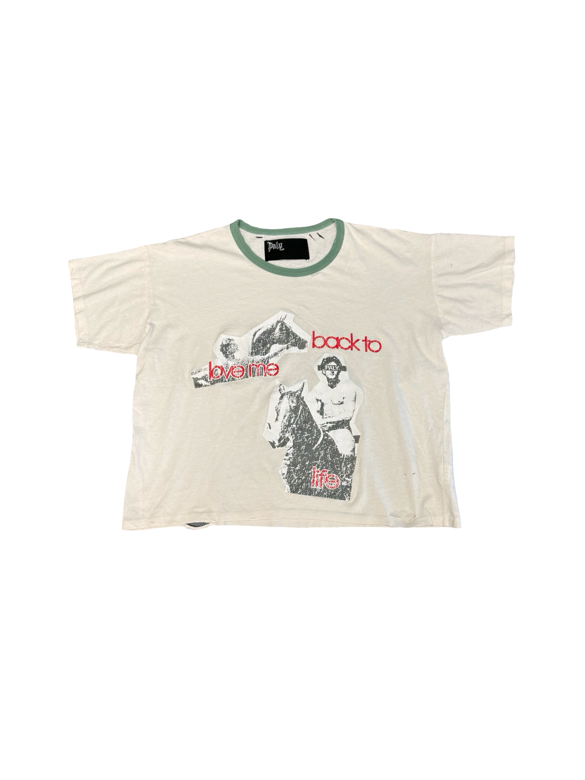 Back To Love Tee (Cream/Green/Multi)