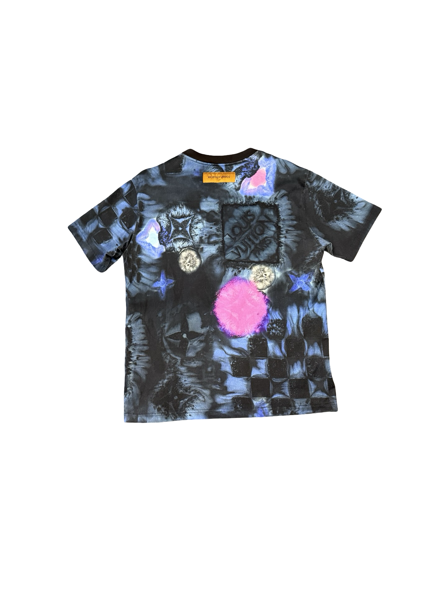 Louis Vuitton Salt Damier Tee Navy/Black/Pink