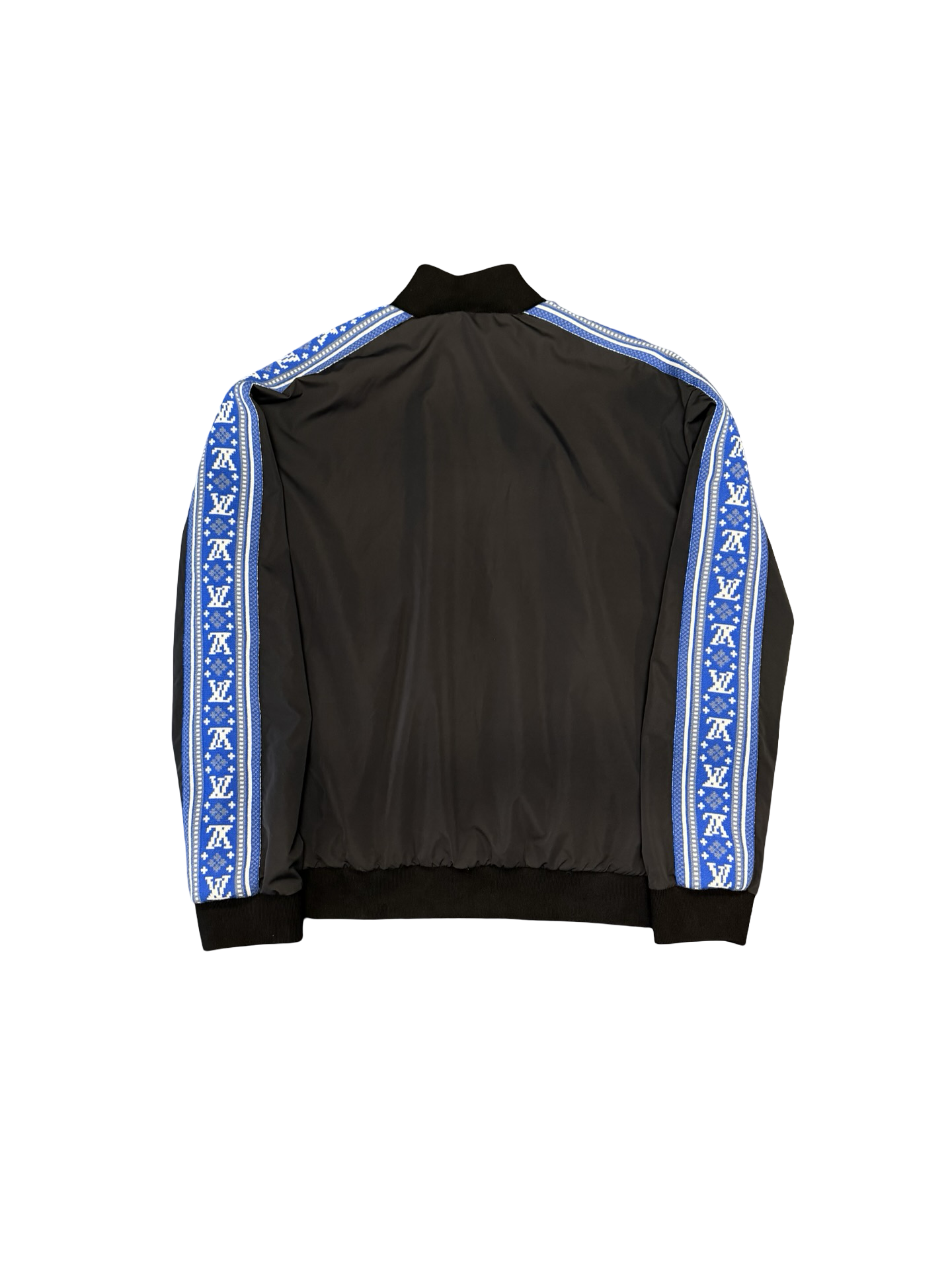 Louis Vuitton LV Logo Track Jacket Black/Blue/White