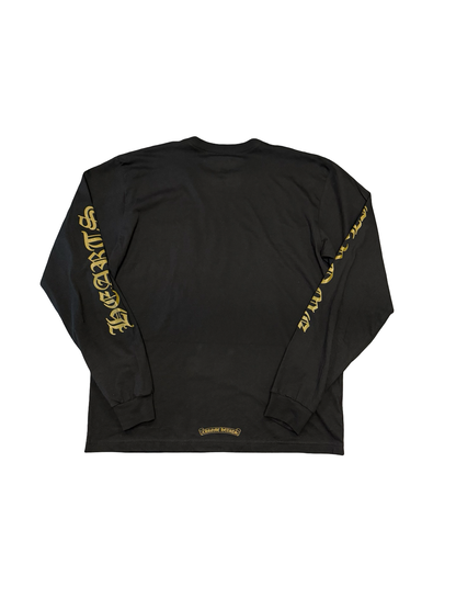 Chrome Hearts Neck Logo Long Sleeve Black/Brown