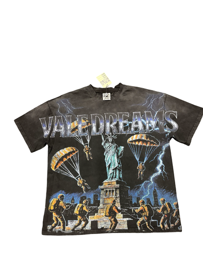 Valley Dreams Statue of Liberty Tee Black