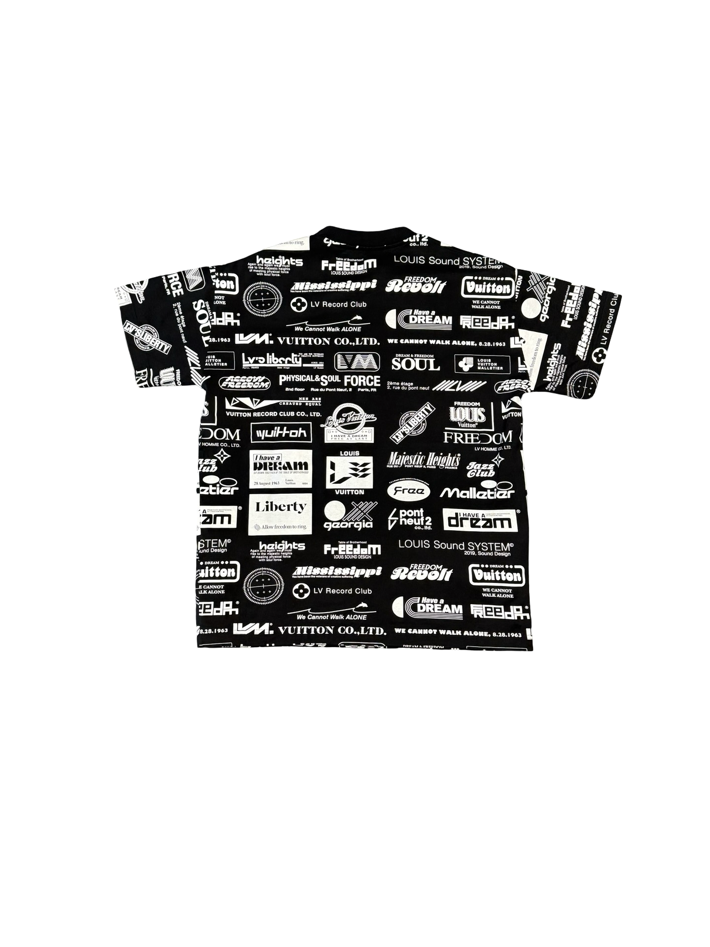 Louis Vuitton Walk Alone Tee Black/White