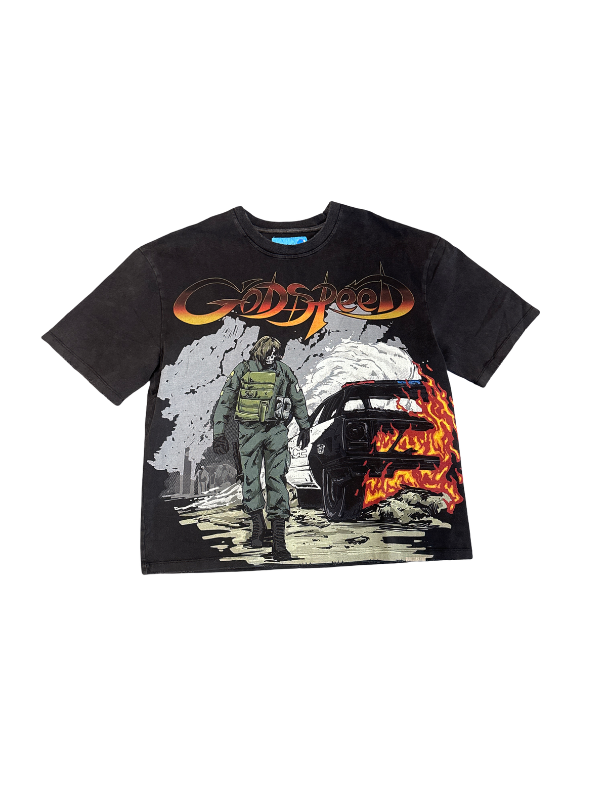 Godspeed Riot Police Tee Black