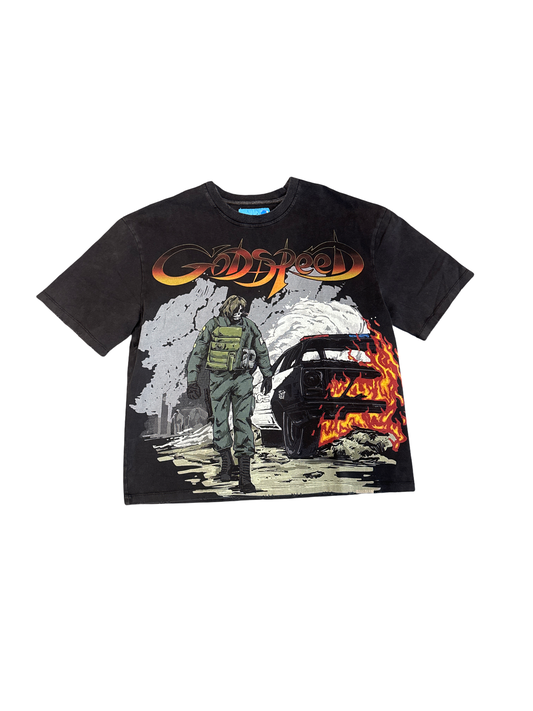 Godspeed Riot Police Tee Black