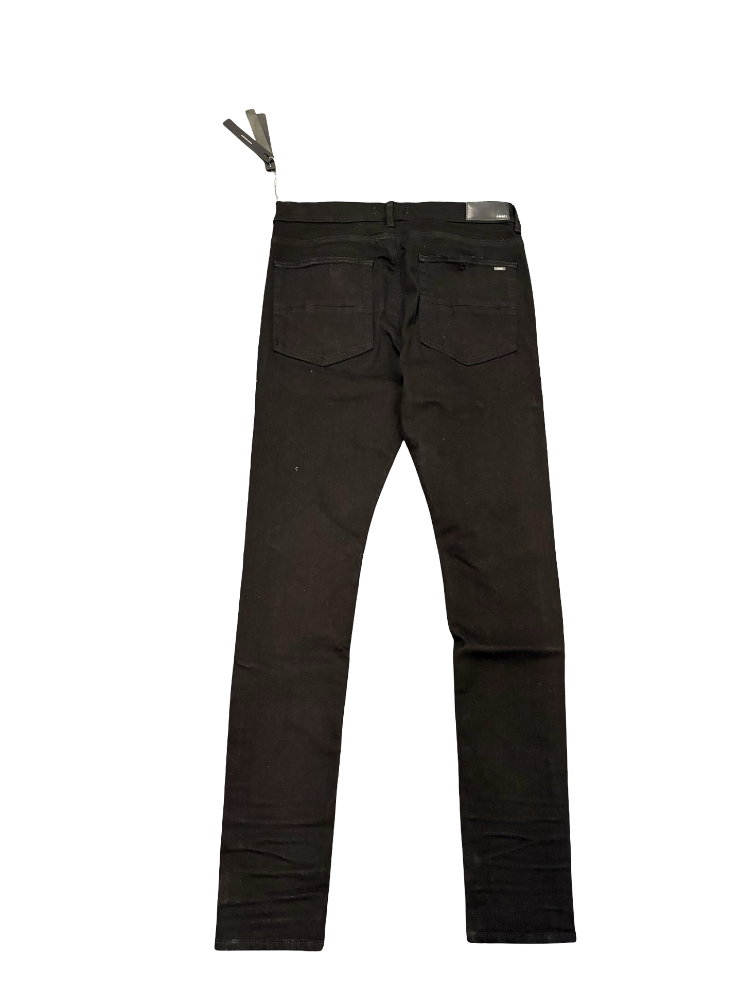 Amiri Bandana MX1 Black/White Patch Jean Black Indigo