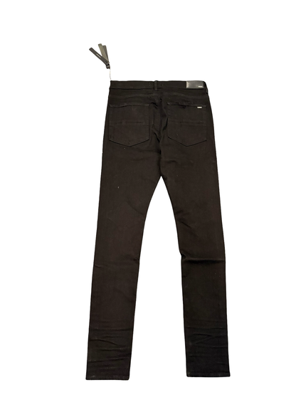 Amiri Bandana MX1 Black/White Patch Jean Black Indigo