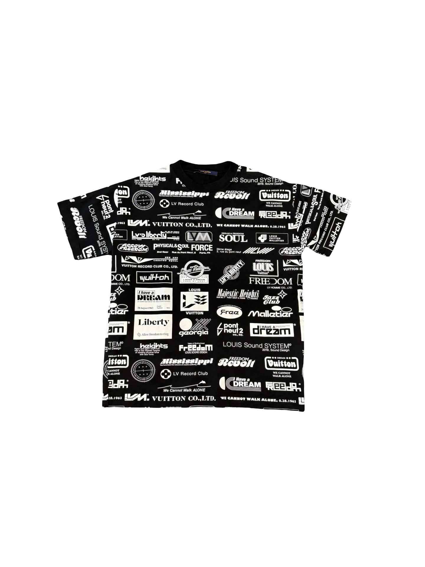 Louis Vuitton Walk Alone Tee Black/White