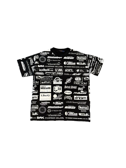 Louis Vuitton Walk Alone Tee Black/White