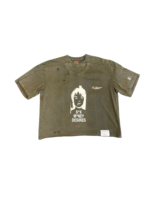 Bottega Desires Money Sex Desires Tee