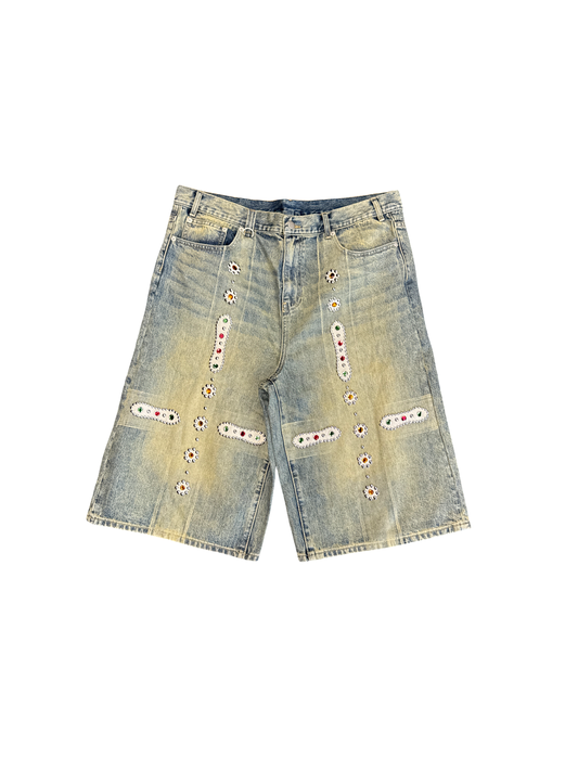 Bravest Studded Shorts Blue