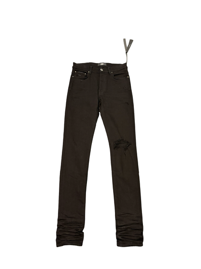 Amiri Broken Knee Jean Black