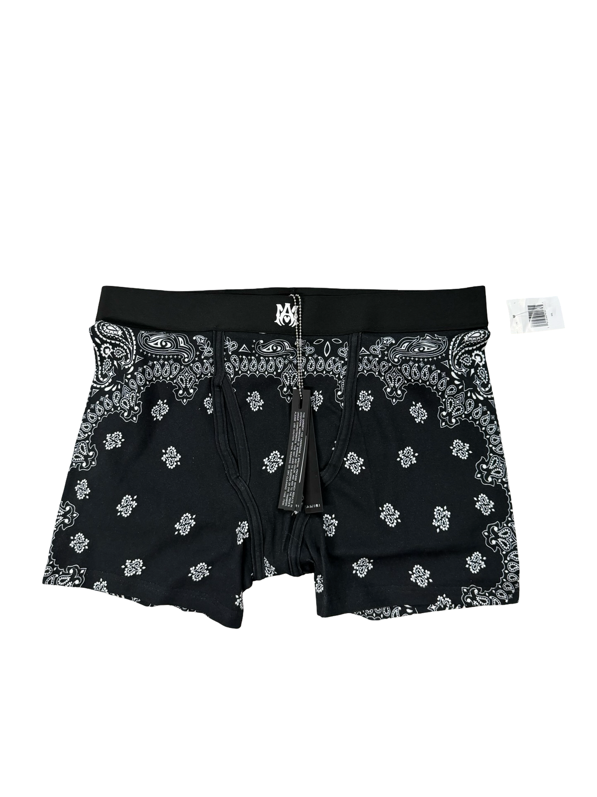 Amiri Paisley Underwear Black