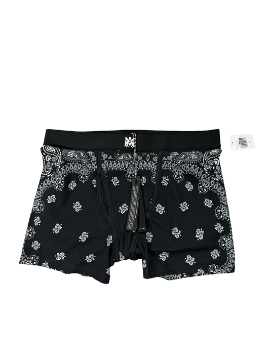 Amiri Paisley Underwear Black